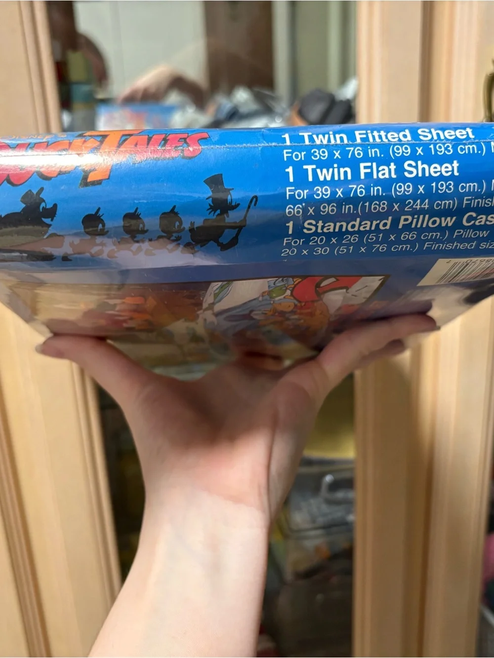 Disney DuckTales Twin Bed Sheet Set - Blue, Red, Green, Orange